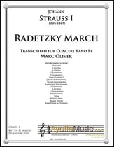 Radetzky March Concert Band sheet music cover
